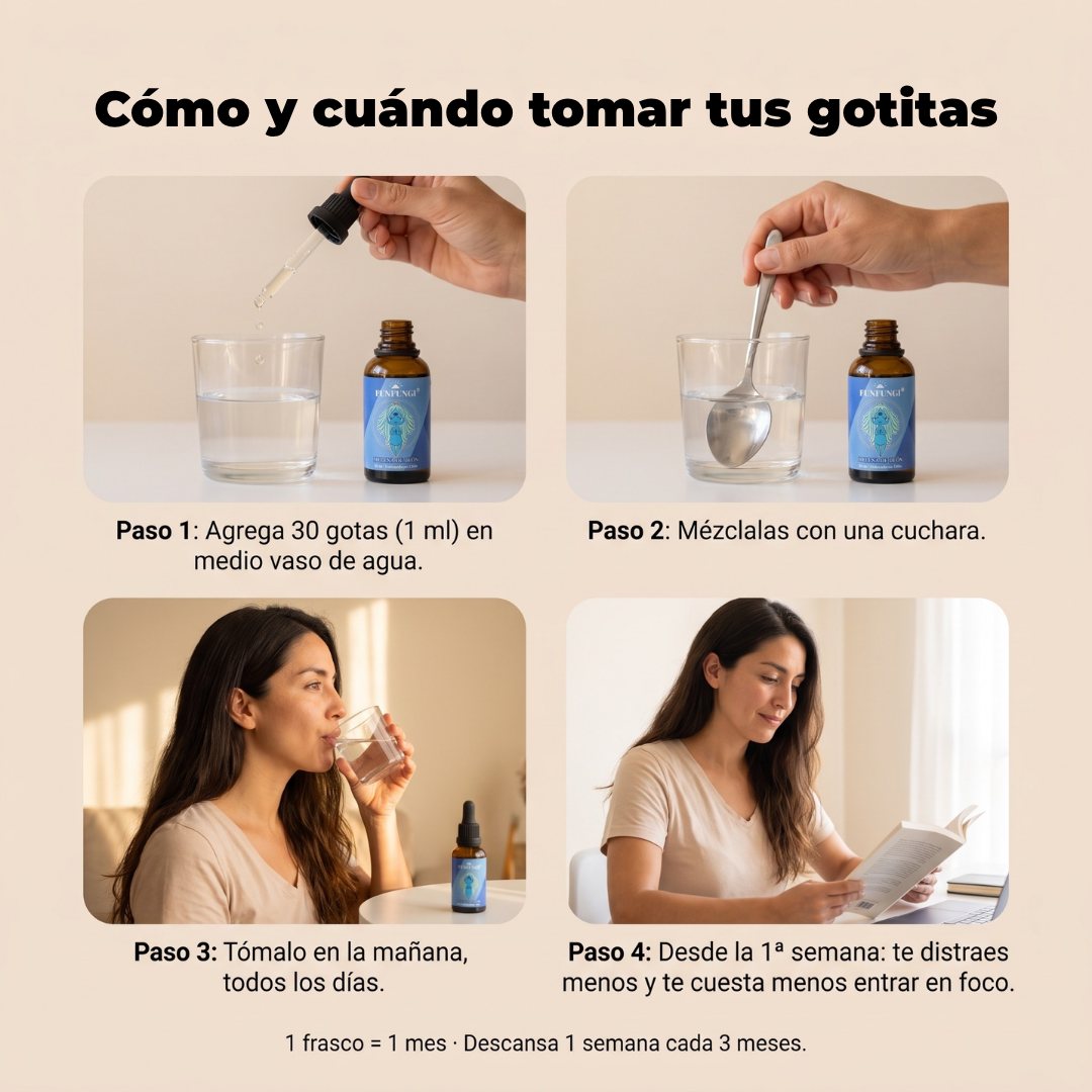 Melena de León | Protege tu cerebro | Doble extracción 30 ml