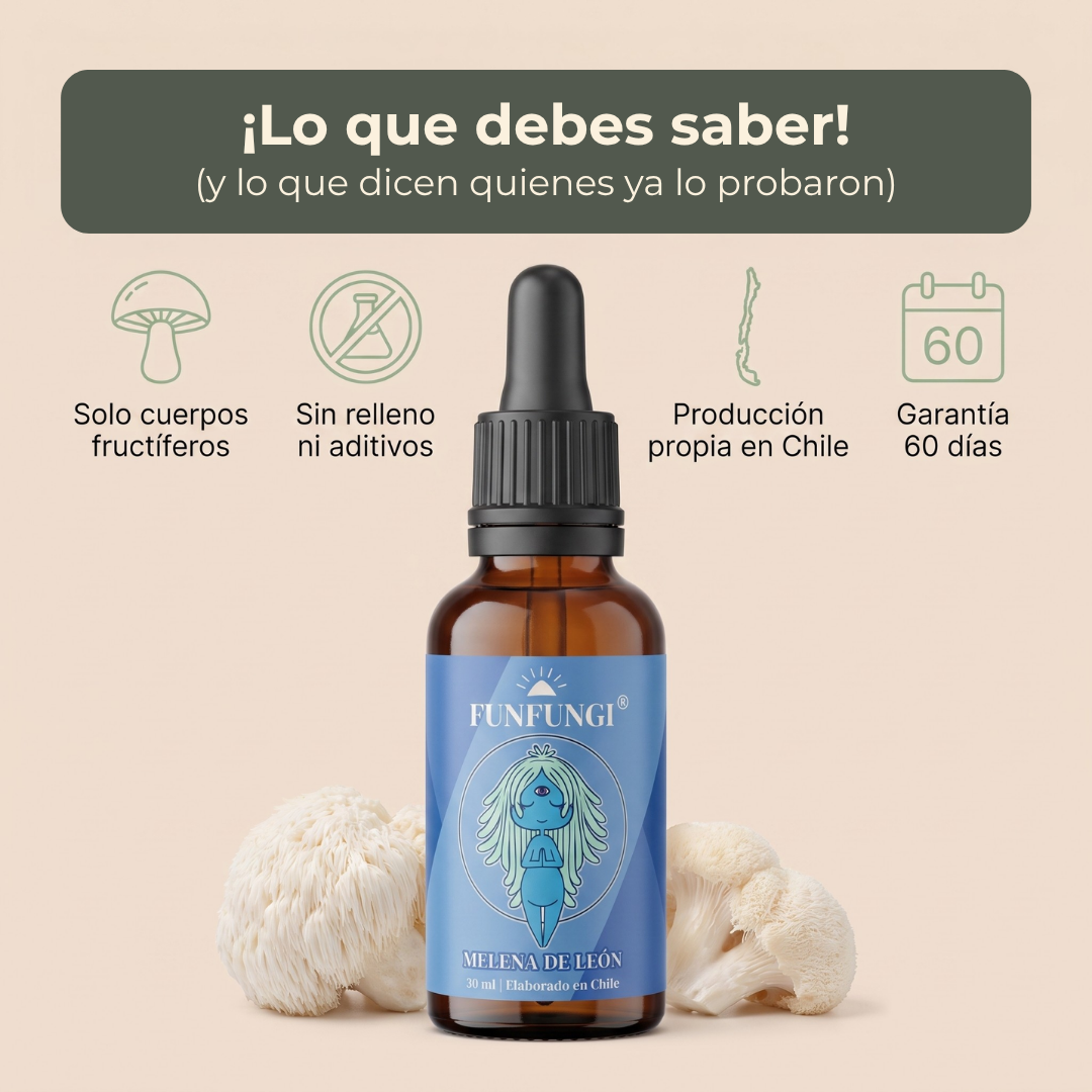 Melena de León | Protege tu cerebro | Doble extracción 30 ml