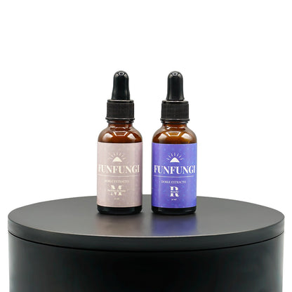 Melena de León y Reishi: Anti Estrés y relajación - Extracto 30ml c/u