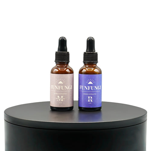 Melena de León y Reishi: Anti Estrés y relajación - Extracto 30ml c/u